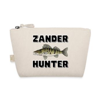 Zander Hunter – Predator-Angelhemd - Bio-Täschchen - Natur - Vorne