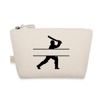 Cricket own name banner - Organic Pouch - nature - Front