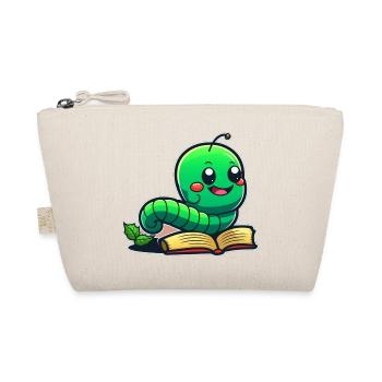 Bookworm - Organic Pouch - nature - Front