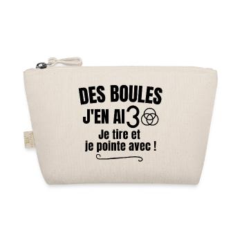 pétanque, joueur de pétanque, bouliste - Trousse biologique - nature - Devant