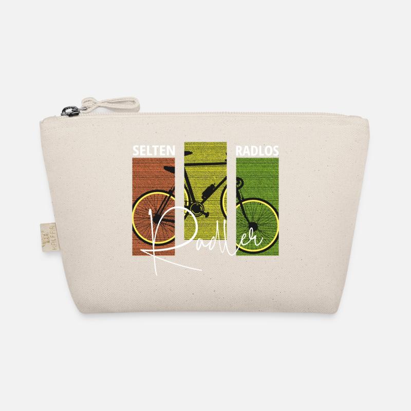Radler selten radlos Geschenk - Bio-Täschchen - Natur