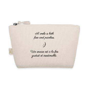 A smile I / Un sourire I - Trousse biologique - nature - Devant