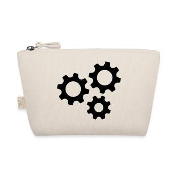 Gear Gearwheel Machines Work - Organic Pouch - nature - Front