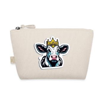 The cow is king - Organic Pouch - nature - Front