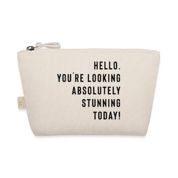 Hello. You're looking absolutely stunning today! - Bio-Täschchen - Natur - Vorne