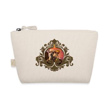Little Fairy and the Cute Fawn - Organic Pouch - nature - Front
