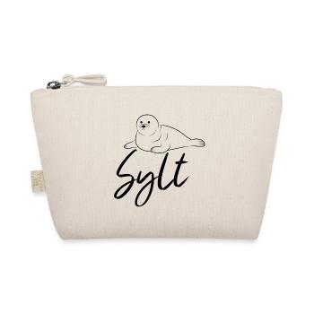 Sylt Seal - Organic Pouch - nature - Front