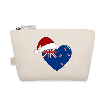 Coeur de Noël drapeau Nouvelle-Zélande - Trousse biologique - nature - Devant