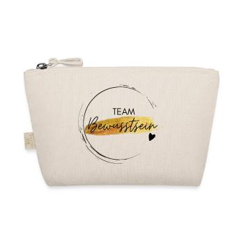 Team Bewusstsein - positives Denken - Affirmation - Bio-Täschchen - Natur - Vorne