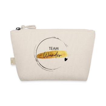 Team Wunder - positives Denken - Bio-Täschchen - Natur - Vorne