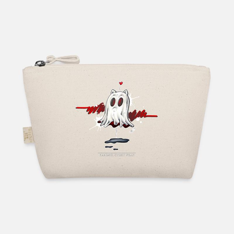 catghost in love Bio-Täschchen