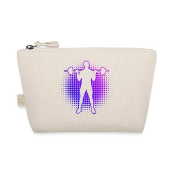 Endurance Training Men Weightlifting Women - Organic Pouch - nature - Front