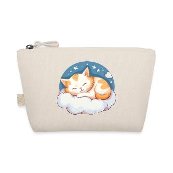 Cat Sleeping Official Sleep Shirt Pajamas - Organic Pouch - nature - Front