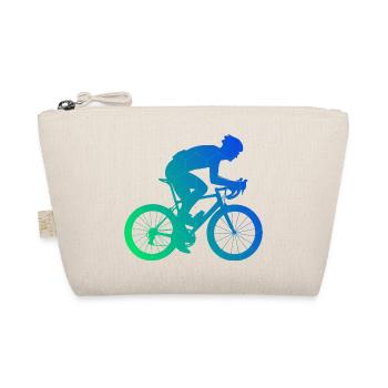 Damen Rennradfahrer Roadbike Rennradfahren - Bio-Täschchen - Natur - Vorne