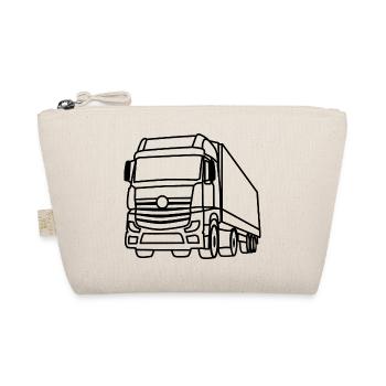Truck / Truck Front - Black Contour - Organic Pouch - nature - Front