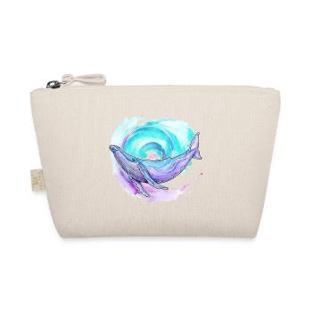 Humpback Whale Watercolor - Organic Pouch - nature - Front