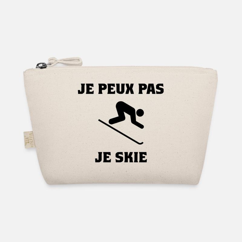 JE PEUX PAS. SKIER. SKI. RAQUETTE. SNOW. SNOWBOARD Trousse biologique