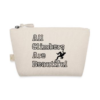 Tous les grimpeurs sont de beaux mâles noirs - Trousse biologique - nature - Devant