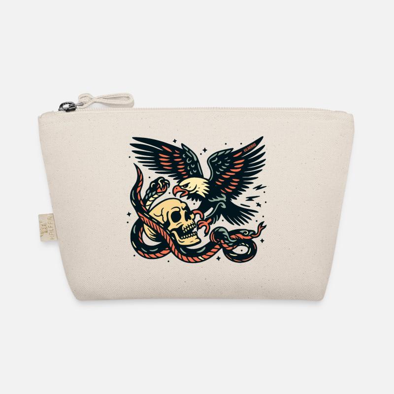 Eagle with snake Organic Pouch