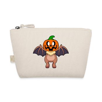 Chauve-souris Halloween citrouille - Trousse biologique - nature - Devant