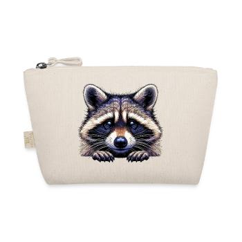 Waschbär - Bio-Täschchen - Natur - Vorne