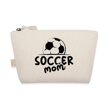 soccer mom soccer ball icon team team - Organic Pouch - nature - Front