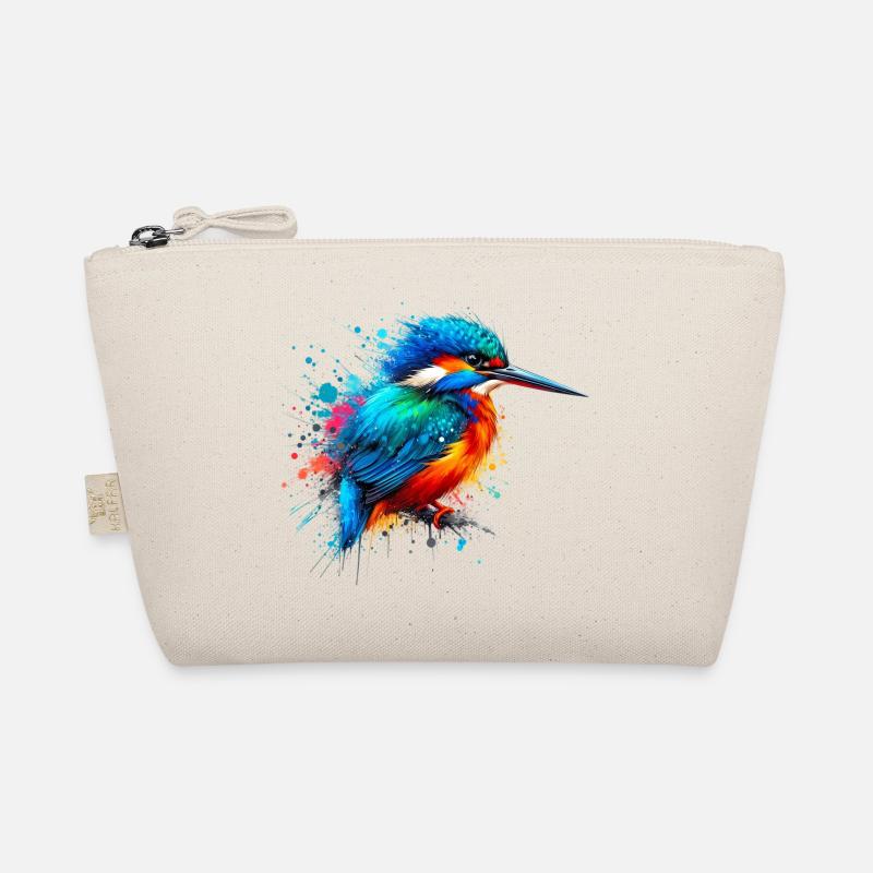 Eisvogel - Bio-Täschchen - Natur