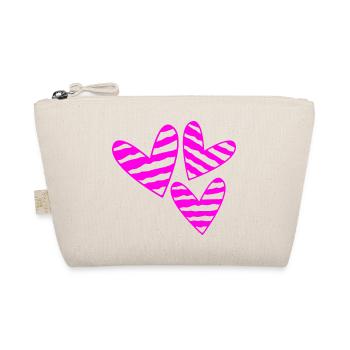 HEART - Organic Pouch - nature - Front