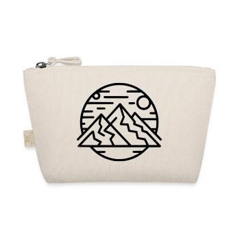 Abstract Geometric Art Print - Organic Pouch - nature - Front