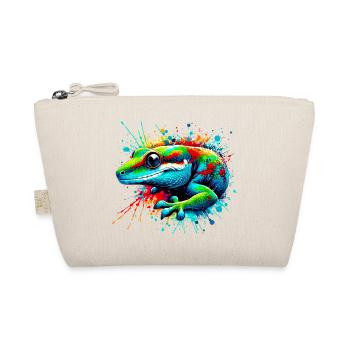 Gecko - Bio-Täschchen - Natur - Vorne