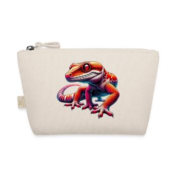 Gecko - Bio-Täschchen - Natur - Vorne