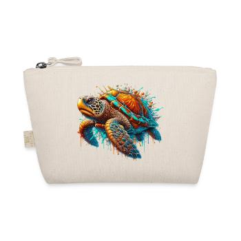 Turtle - Organic Pouch - nature - Front