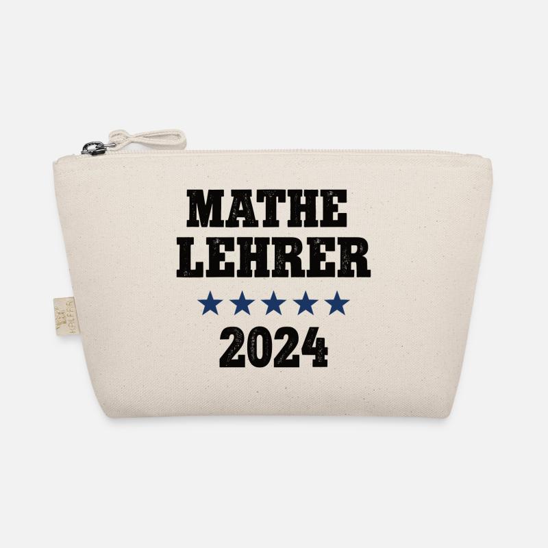 Mathelehrer 2024 Beruf Studium Lehramt Mathe Bio-Täschchen