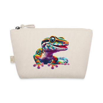 Gecko - Bio-Täschchen - Natur - Vorne
