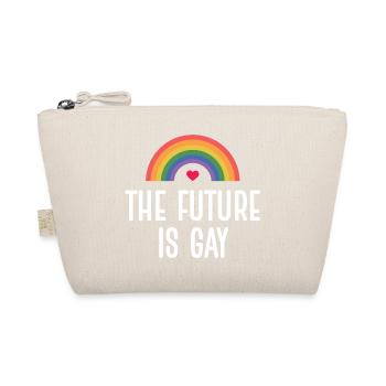 LGBT Pride Month - Die Zukunft ist schwul - Bio-Täschchen - Natur - Vorne