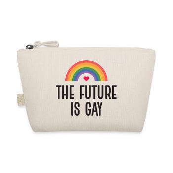 LGBT Pride Month - Die Zukunft ist schwul - Bio-Täschchen - Natur - Vorne