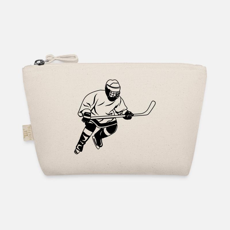 Eishockey Artwork Bio-Täschchen