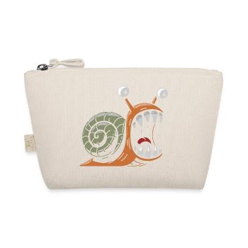 Snail with large teeth - Organic Pouch - nature - Front