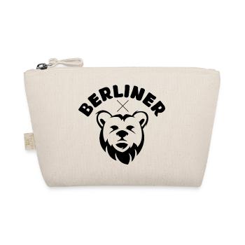 Bär Berliner Berlin Comic Cartoon Illustration - Bio-Täschchen - Natur - Vorne
