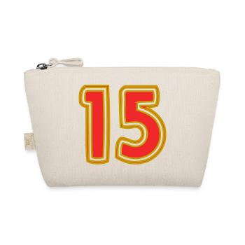 15. 15 ANS. 15e ANNIVERSAIRE. ANNIVERSAIRE 15 ANS. - Trousse biologique - nature - Devant