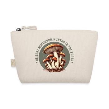 The Best Mushroom Hunter In The Forest - Organic Pouch - nature - Front