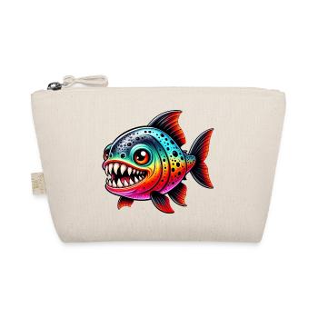 Piranha - Bio-Täschchen - Natur - Vorne