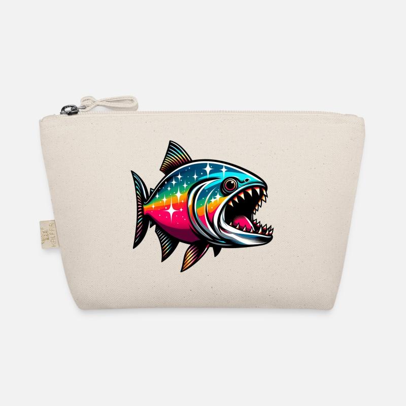 Piranha - Bio-Täschchen - Natur