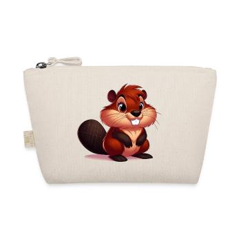Beaver - Organic Pouch - nature - Front