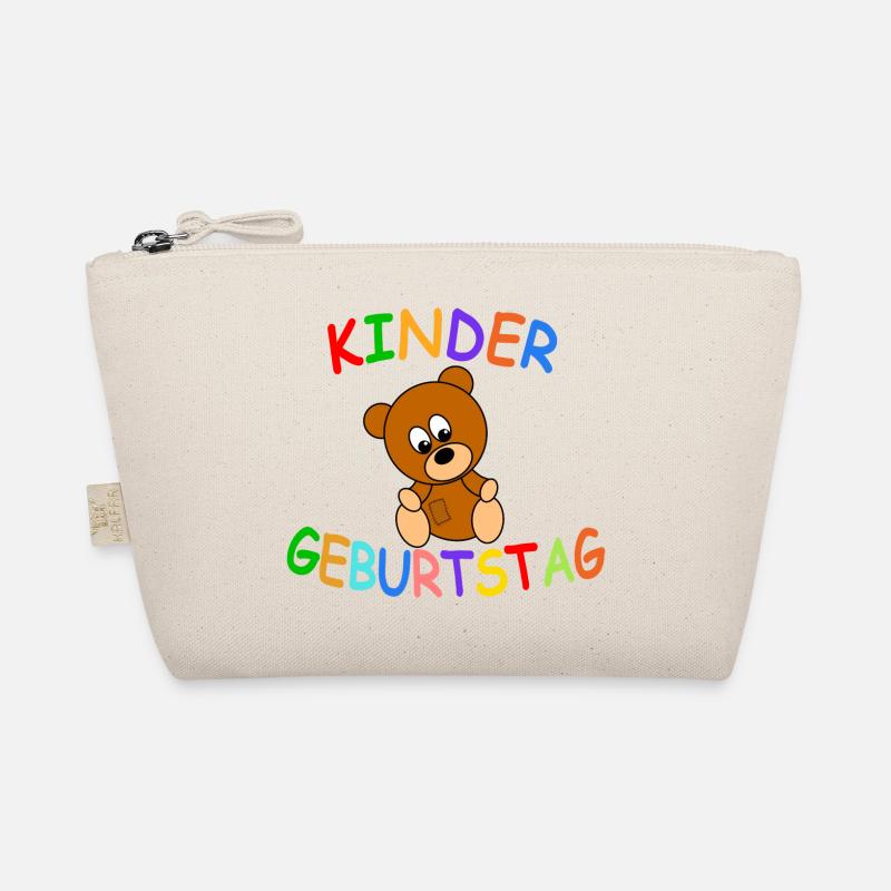 Kindergeburtstag mit Teddybär Bio-Täschchen