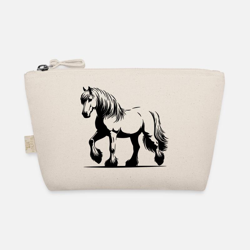 Horse Haflinger Organic Pouch