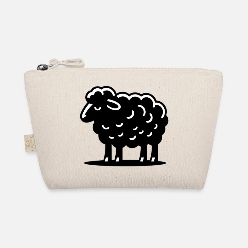 Schwarzes Schaf Bio-Täschchen