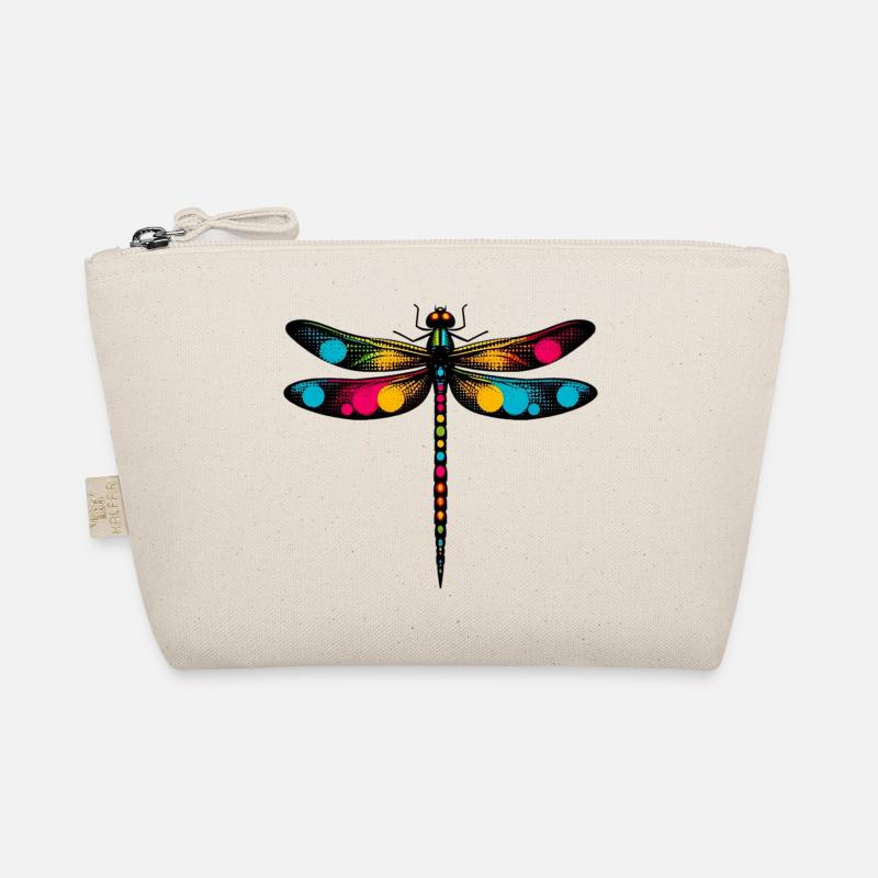 Libelle - Bio-Täschchen - Natur