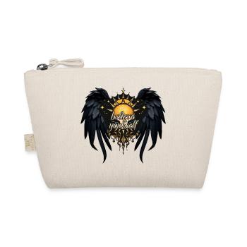 Believe in yourself, a letter - Organic Pouch - nature - Front