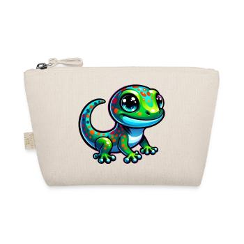Gecko - Bio-Täschchen - Natur - Vorne